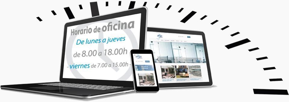 Horario de oficina Athair