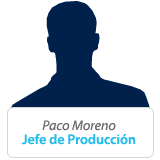 Paco Moreno: Jefe de Producción Athair