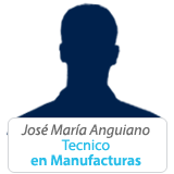 José María Anguiano Tecnico en Manufacturas Cristalería Athair